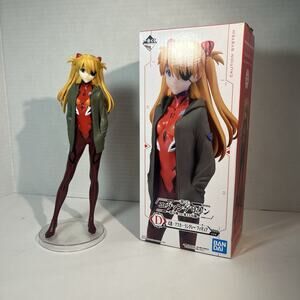 Evangelion Figures Unit 01 VS Unit 13 Asuka Figure Ichiban Kuji Prize D Bandai